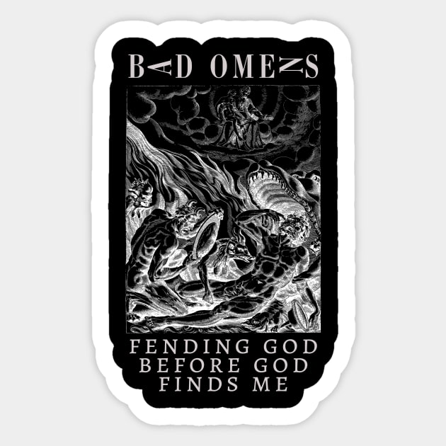 Bad Omens | God Sticker by Animals Project